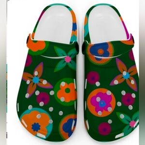Hunter Green Florella Clogs